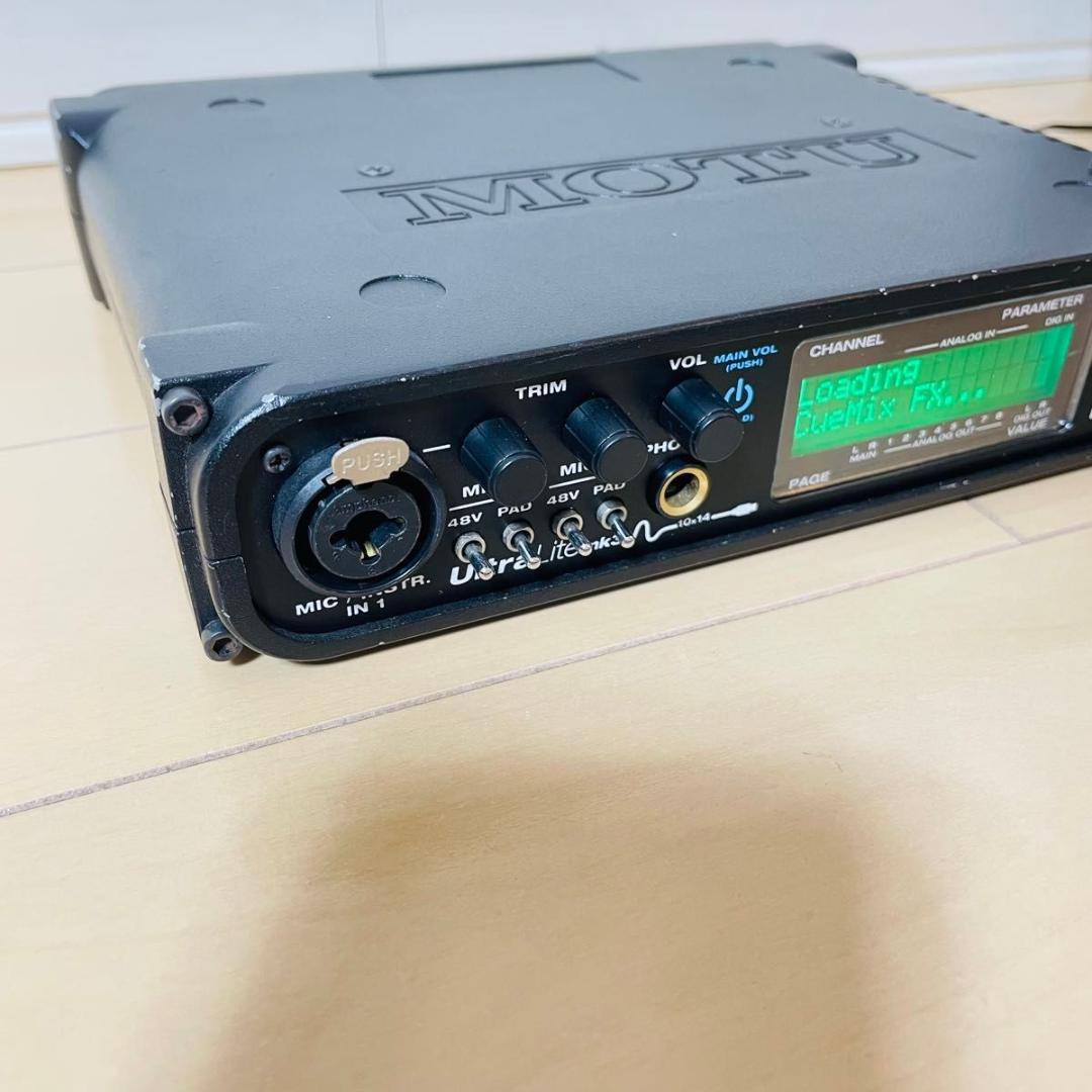 MOTU UltraLite MK3 オーディオインターフェイス