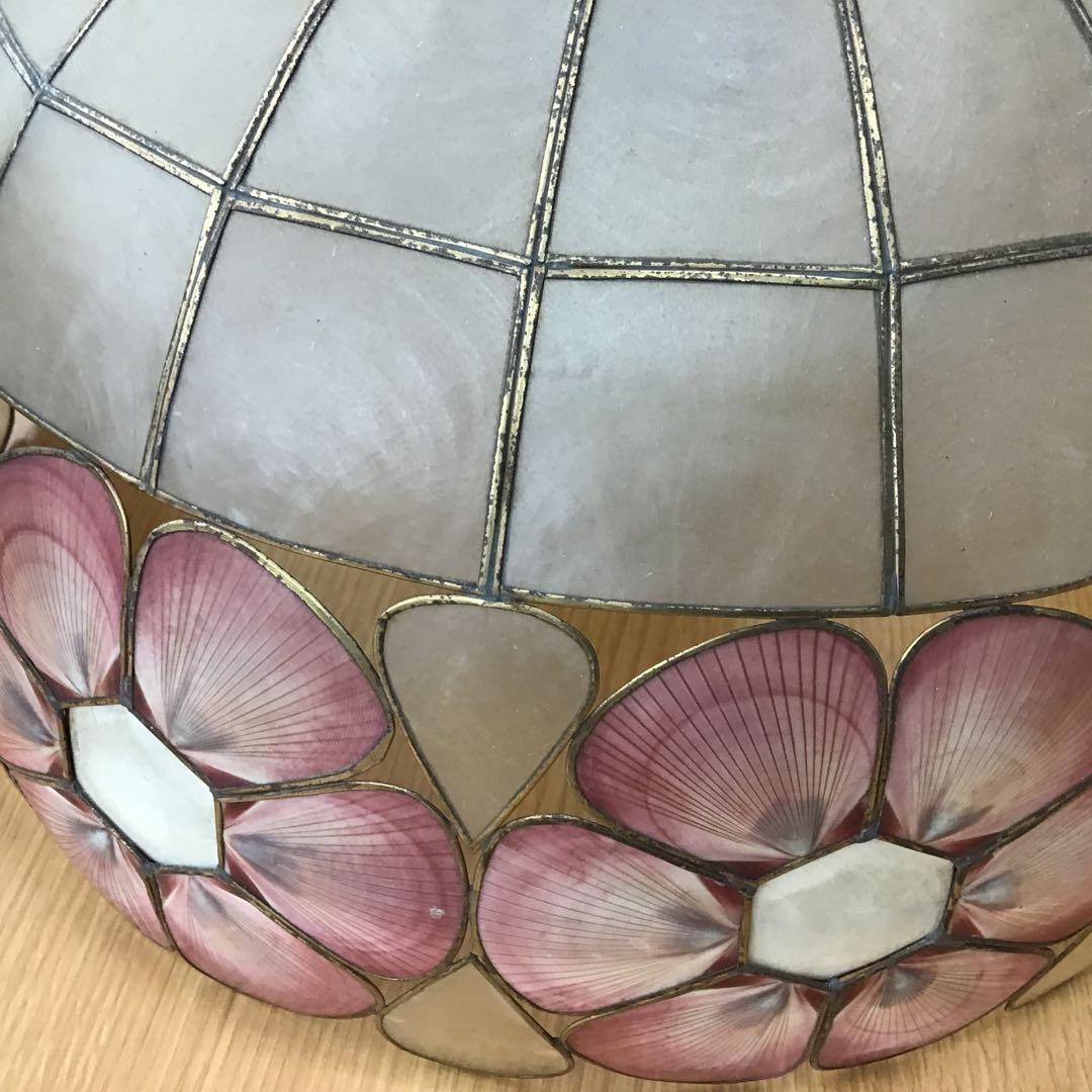 ペンダントライト　カスピ貝　シェル