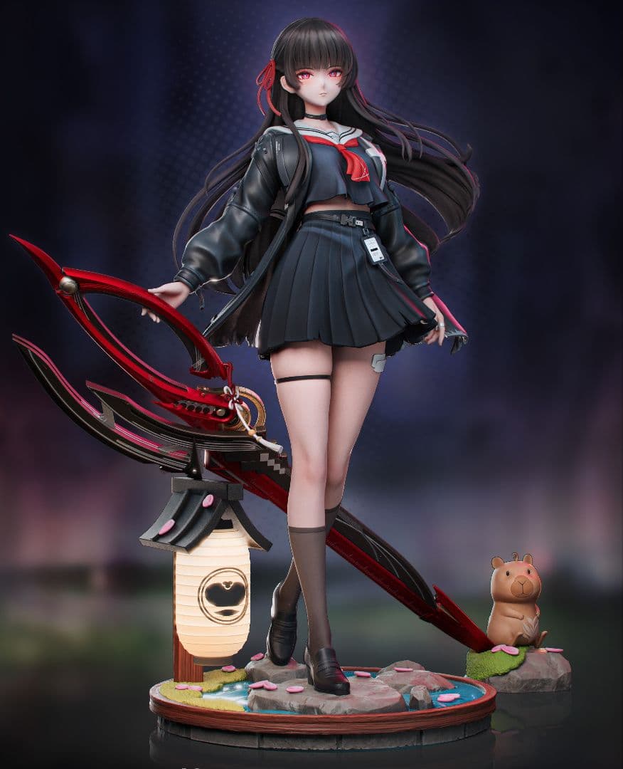 チサ　鳴潮　美女　美少女　ガレキ　ガレージキット　未塗装未組立　1/7