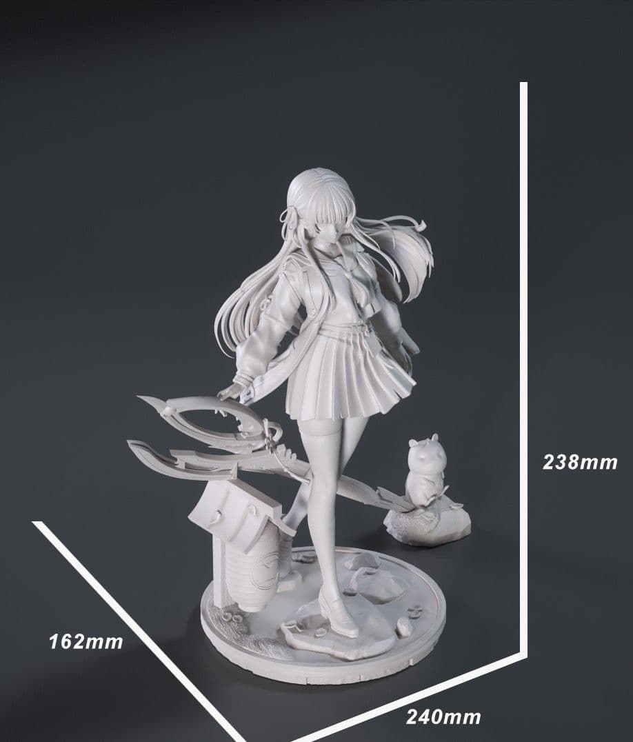 チサ　鳴潮　美女　美少女　ガレキ　ガレージキット　未塗装未組立　1/7