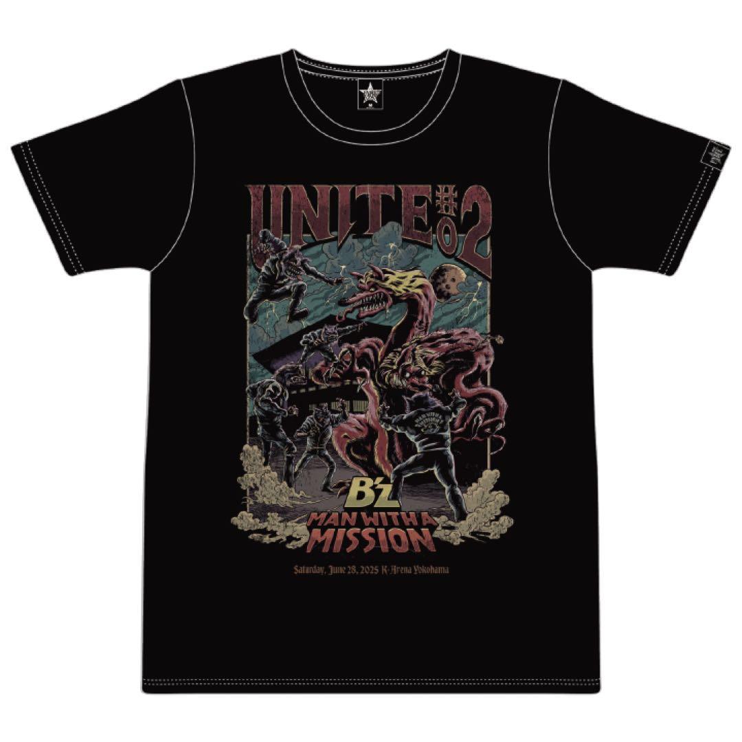 B'z presents UNITE #02 Tシャツ マンウィズ コラボ - メルカリ