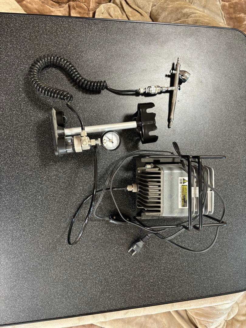 エアブラシセット　クレオスl7 タミヤ ペインティングブース2 ツインファン