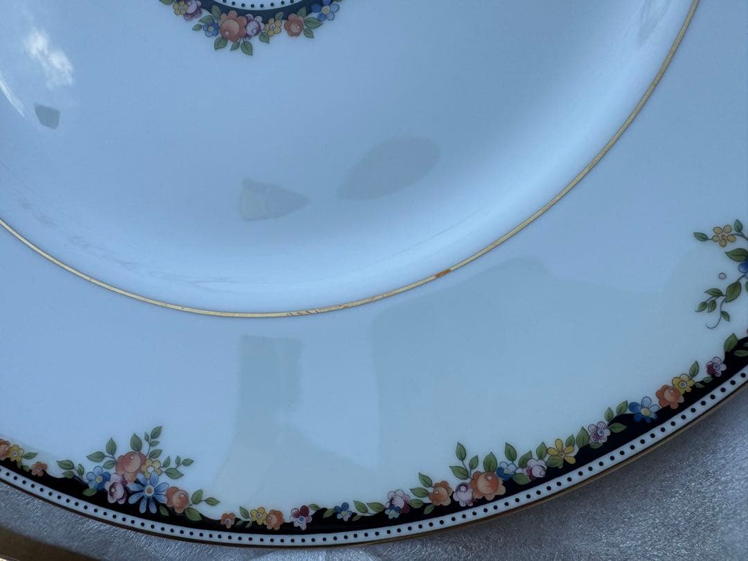 ウェッジウッド　オズボーンディナー皿 4枚27cm未使用保管品