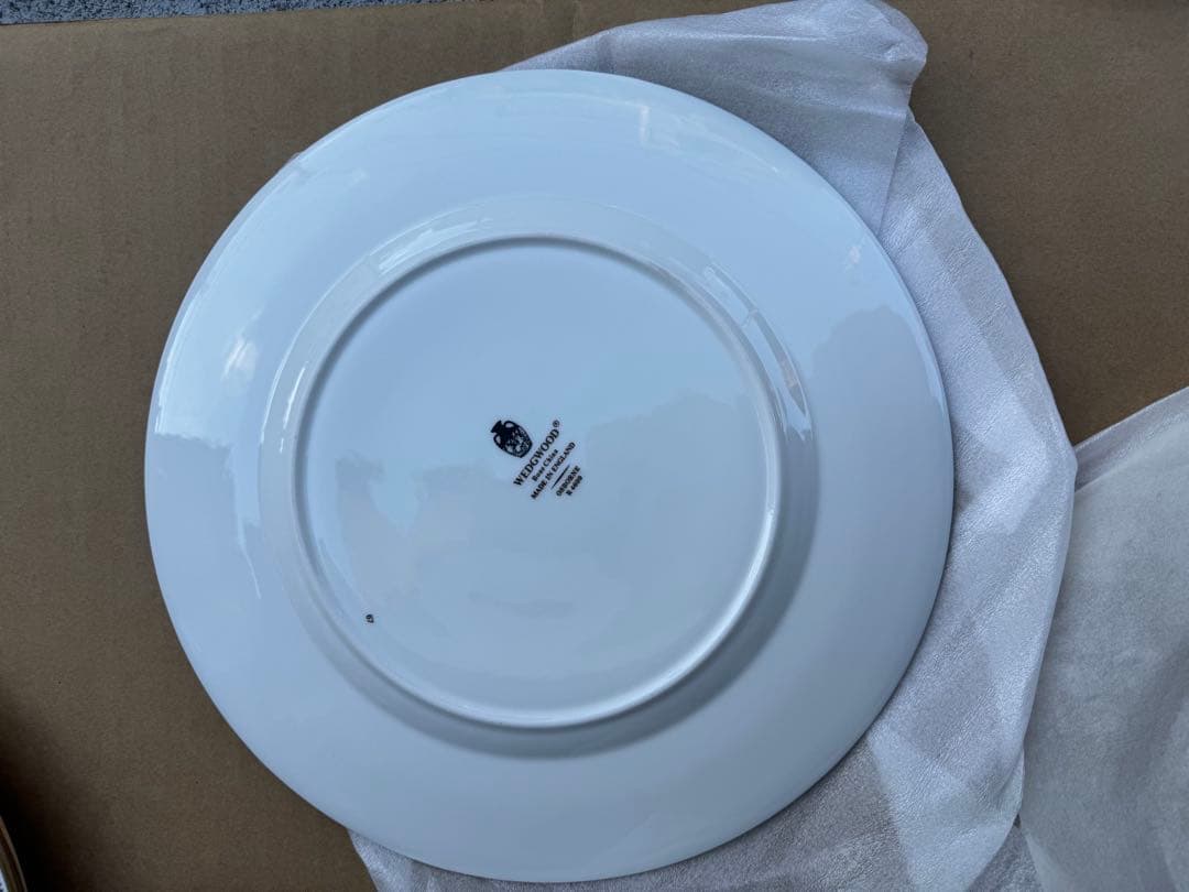 ウェッジウッド　オズボーンディナー皿 4枚27cm未使用保管品