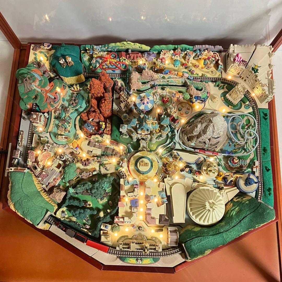 現状品】 ディズニーランド カリフォルニア州 ジオラマ