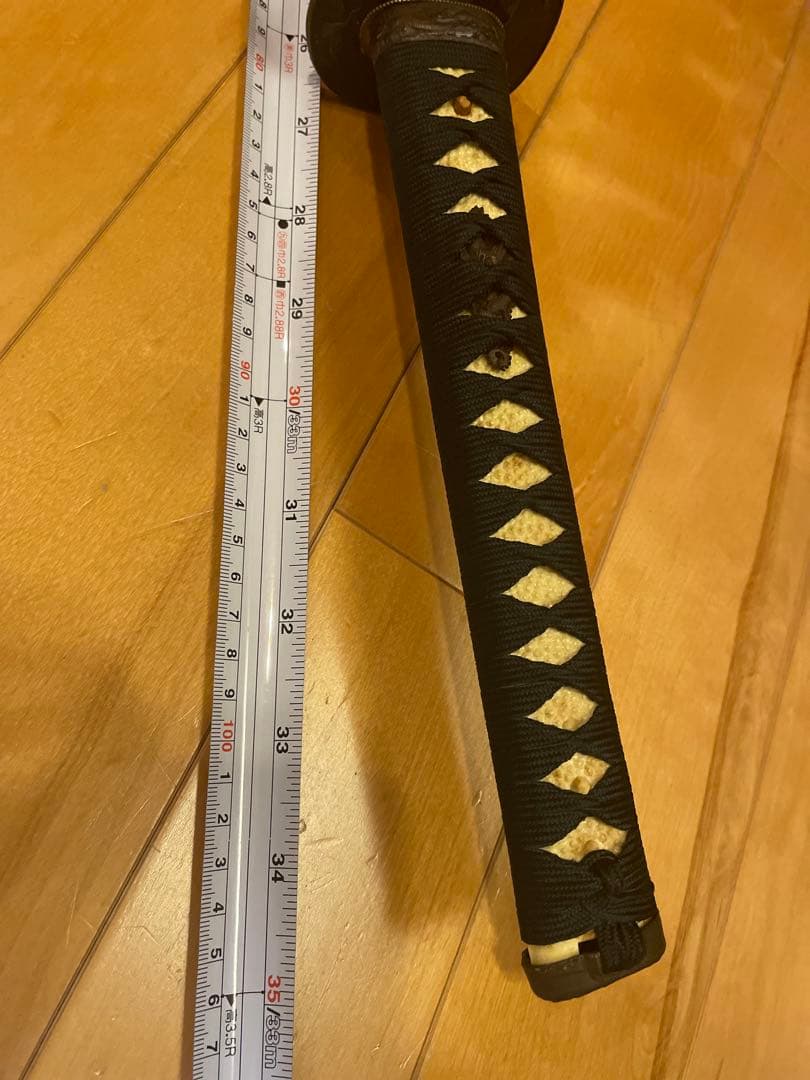 日本刀　模造刀　刀掛代　スタンド　インテリア　レトロ