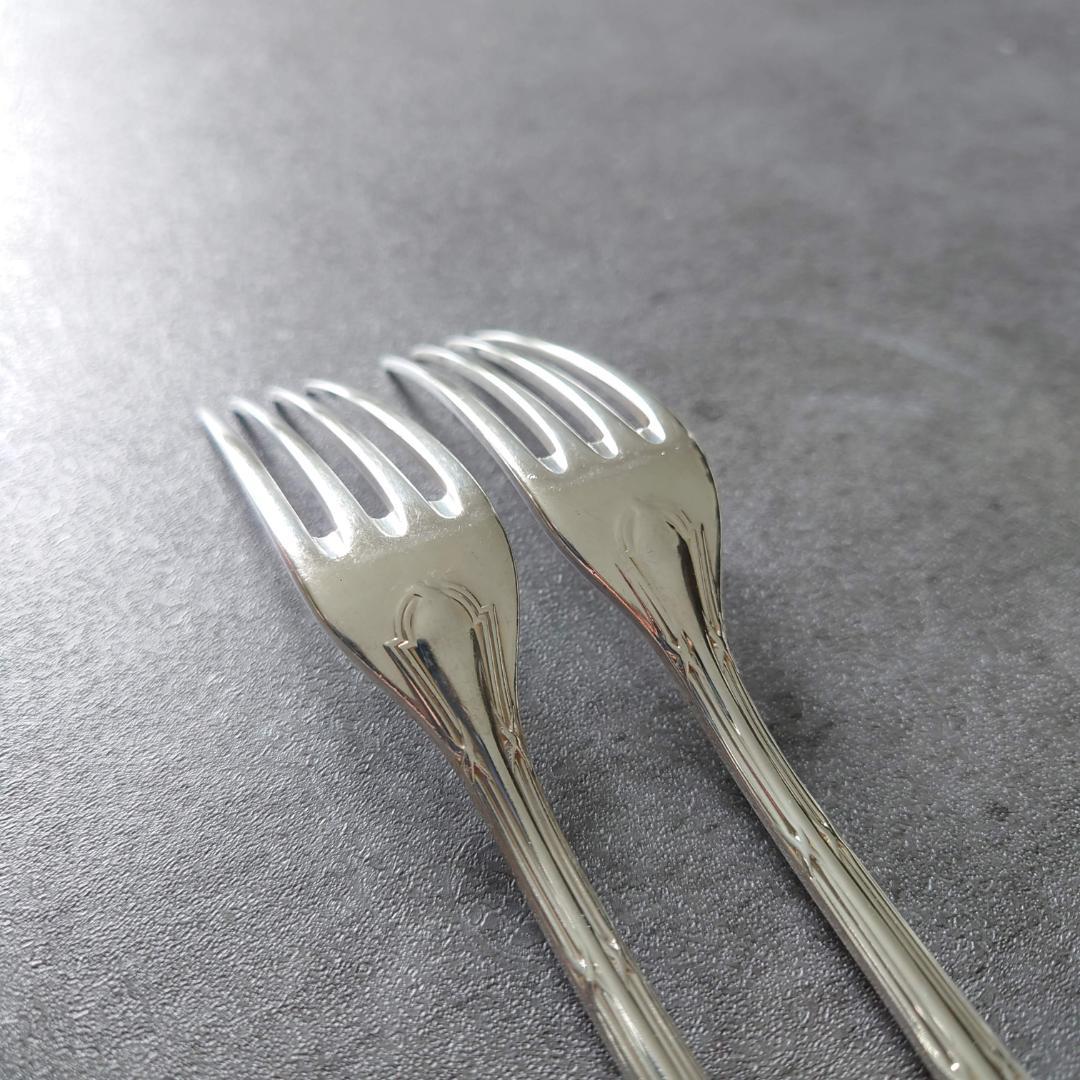 希少 クリストフル リュバン デザートフォーク 2点