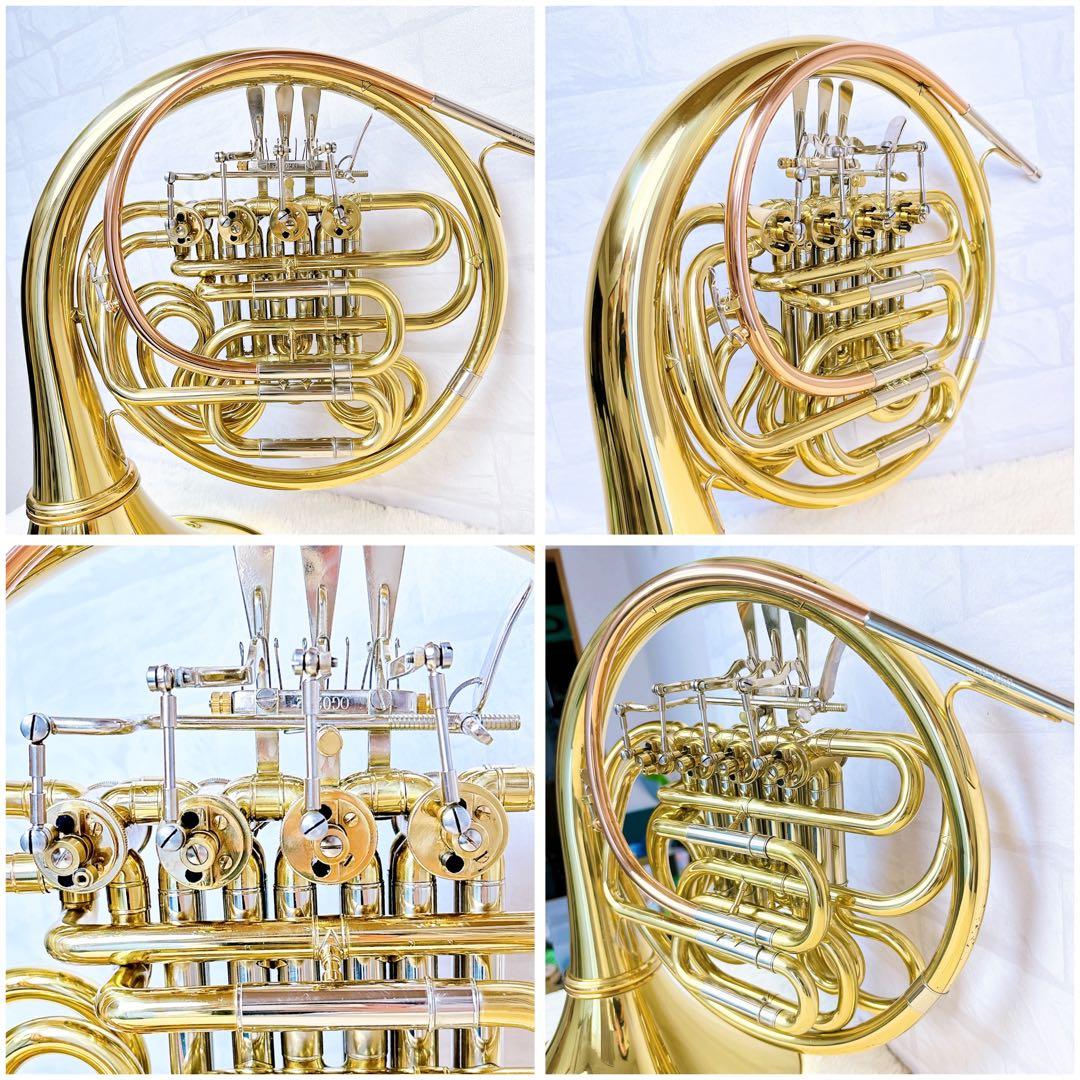 J.Michael Jマイケル FH-850 フルダブルホルン マウスピース付き