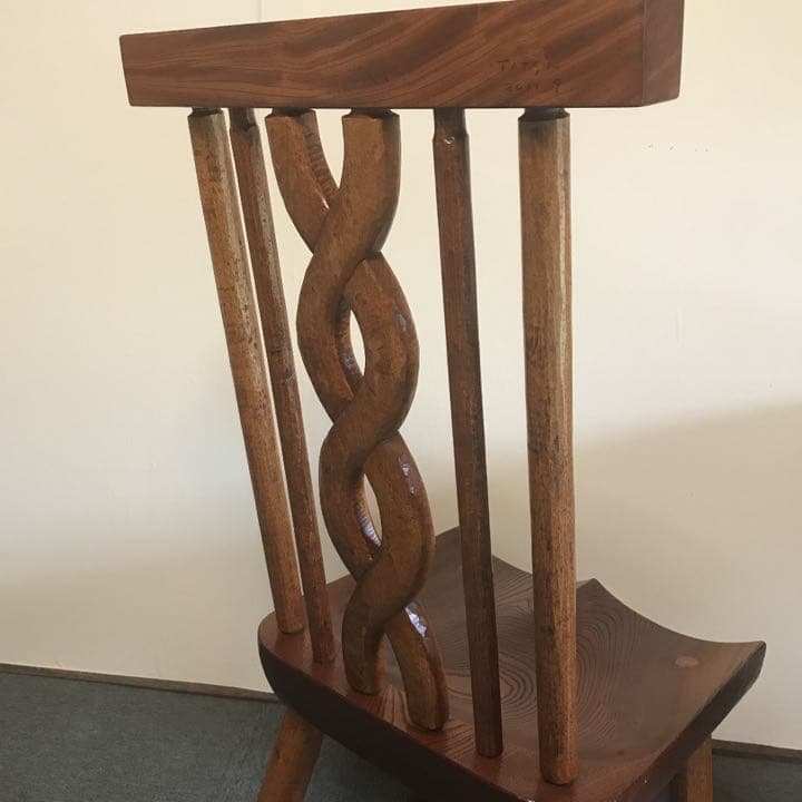 椅子①   手作り、漆仕上げ　家具職人