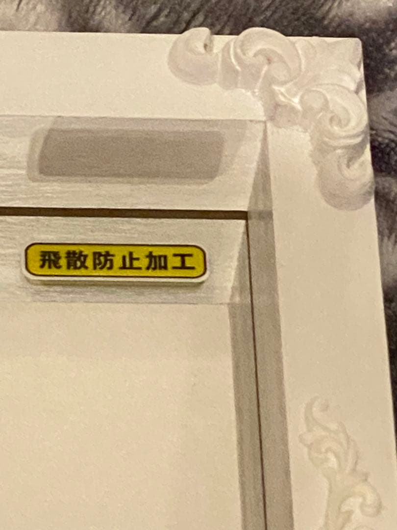 新品♦️ロココ♡ホワイトシャビー ♦️小物置き ウォールミラー♦️隠れ天使♦️送料込