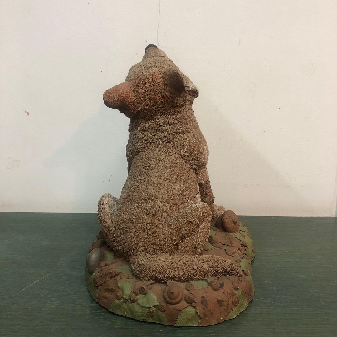 かりん人形　オオカミ　狼　9067￼ 置物