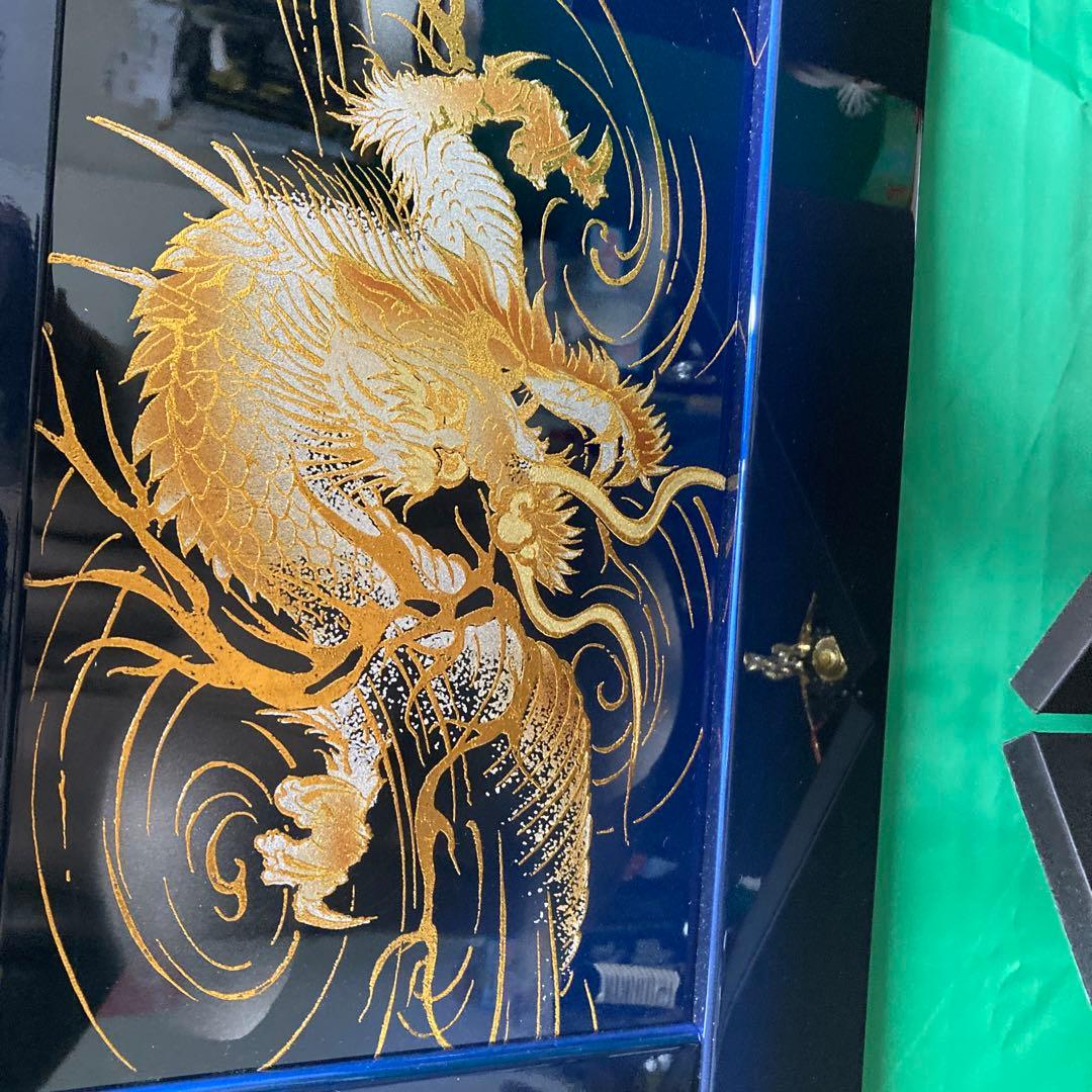 収納型着用兜飾り　碧上杉25号