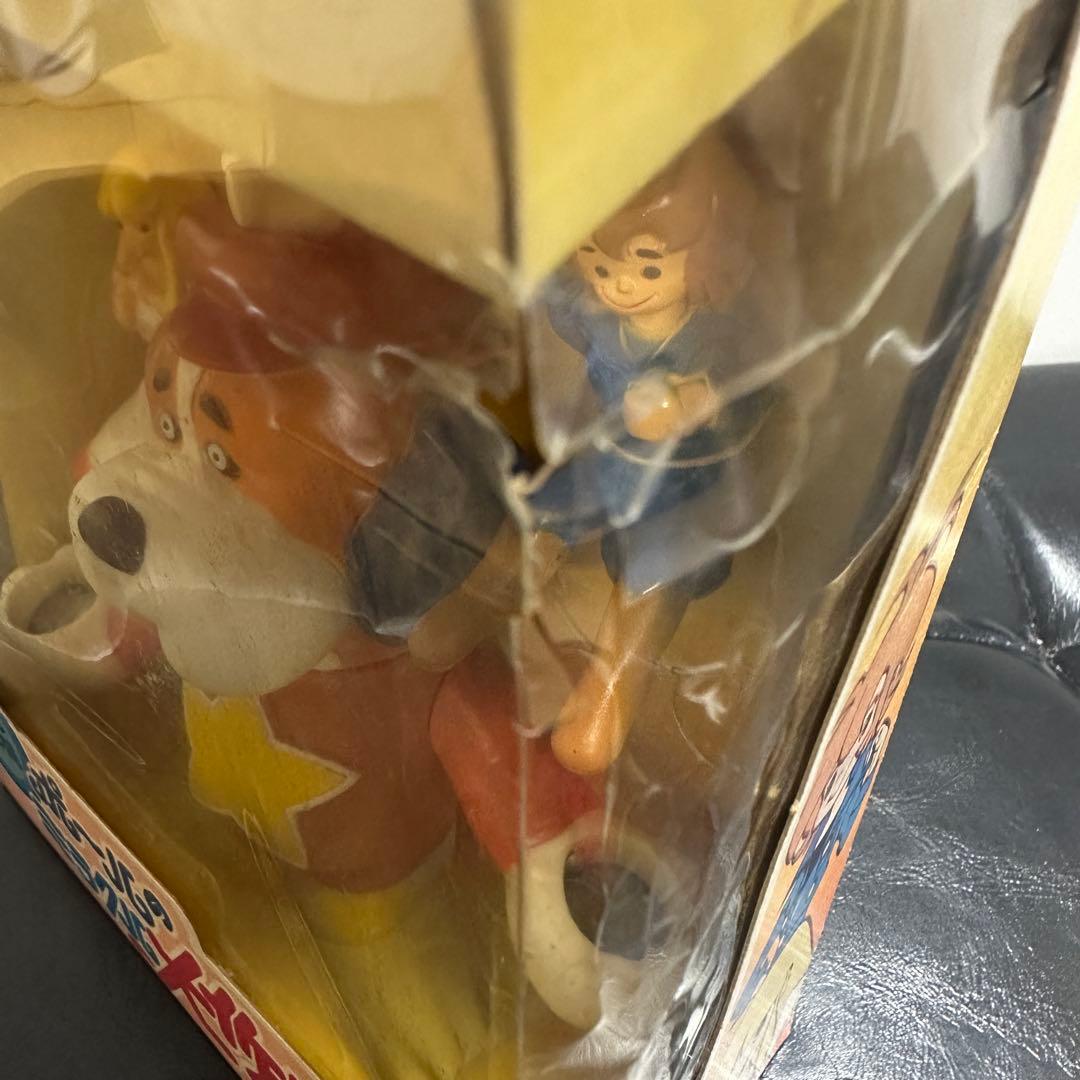 ポールのミラクル大作戦 ソフビ人形貯金箱 当時もの