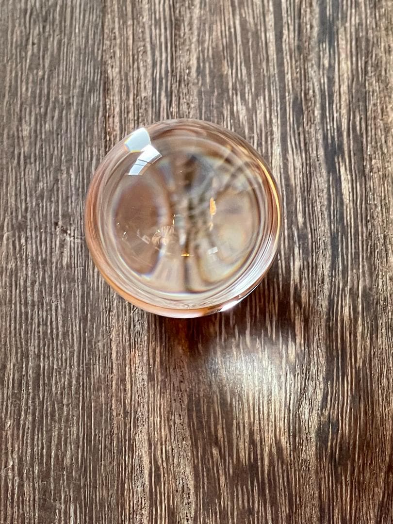 岩座 天然水晶 丸玉 ブラジル産 40mm