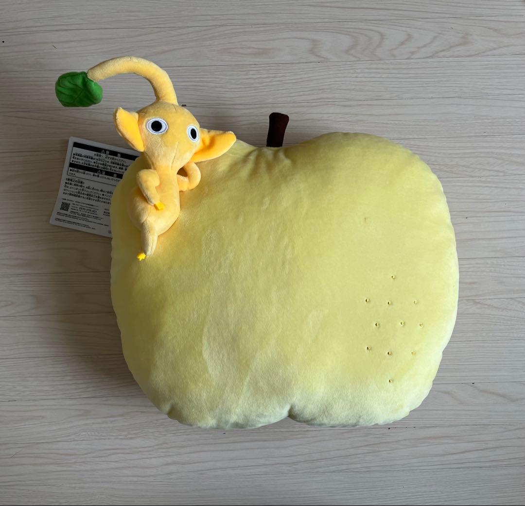 一番くじ ラストワン】 黄ピクミン クッション - メルカリ