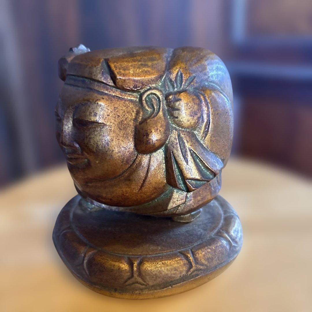 平櫛田中 ブロンズ 福聚大黒天尊像