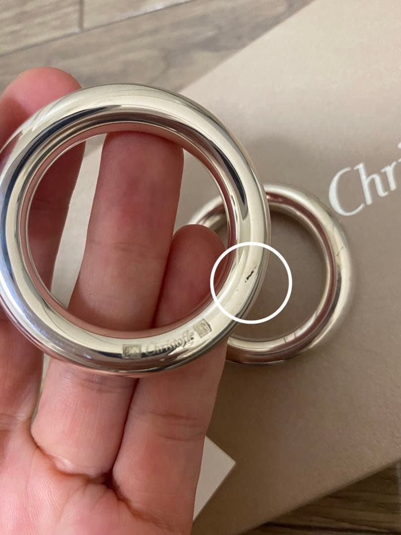 Christofle (クリストフル)ペア箸& 箸置き