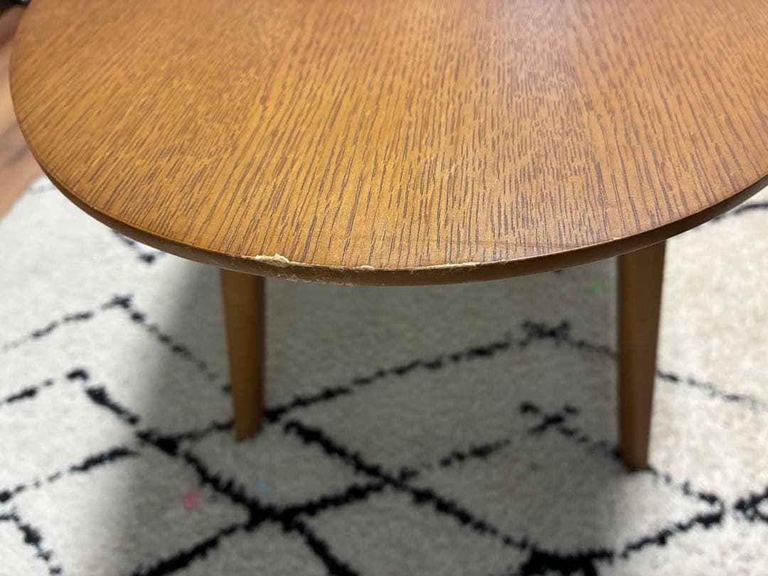 カリモクkarimoku センターテーブル　TA3610 MS ナッツシェル円形