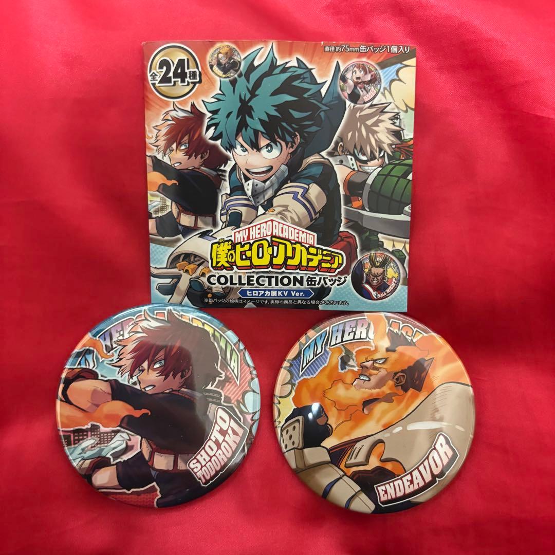 僕のヒーローアカデミア ヒロアカ 轟焦凍 ヒロアカ展 エンデヴァー 缶