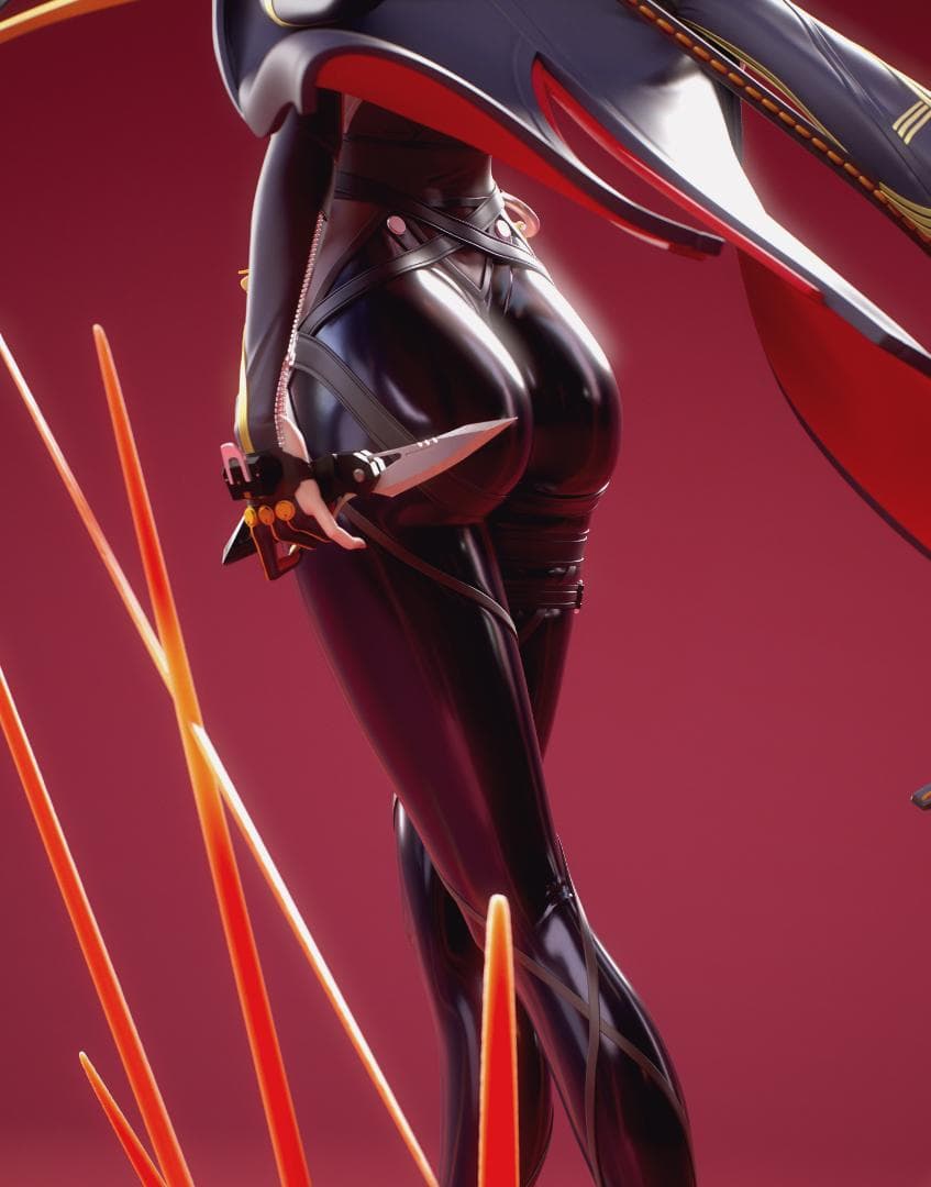 ガレージキット ゼンレスゾーンゼロ イヴリン / 未塗装未組立 ゼンゼロ