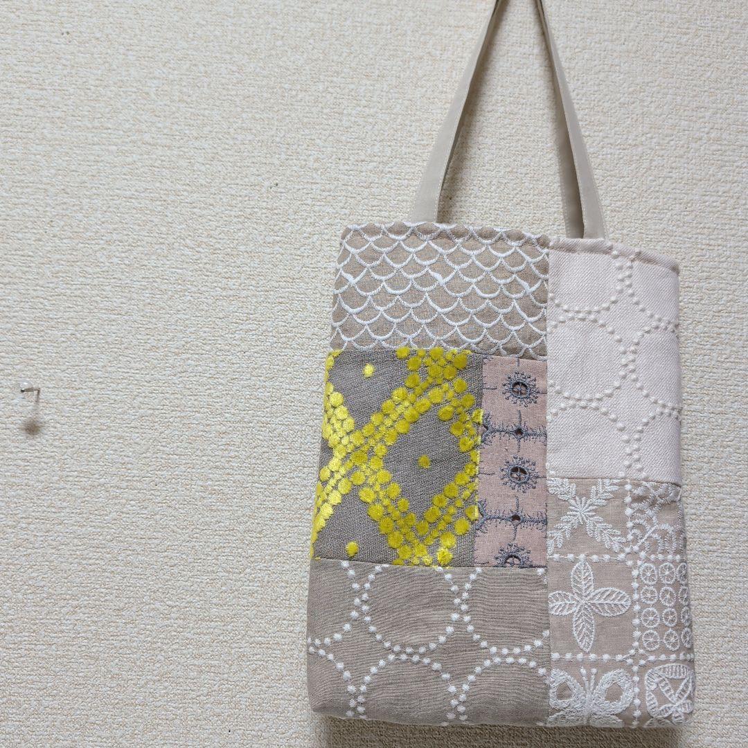 ミナペルホネンハンドメイドお散歩バッグ