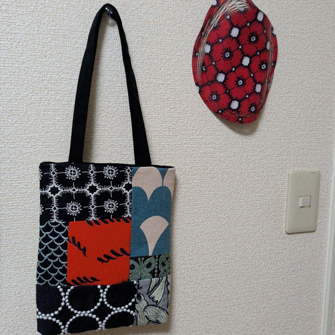 ミナペルホネンハンドメイドお散歩バッグ