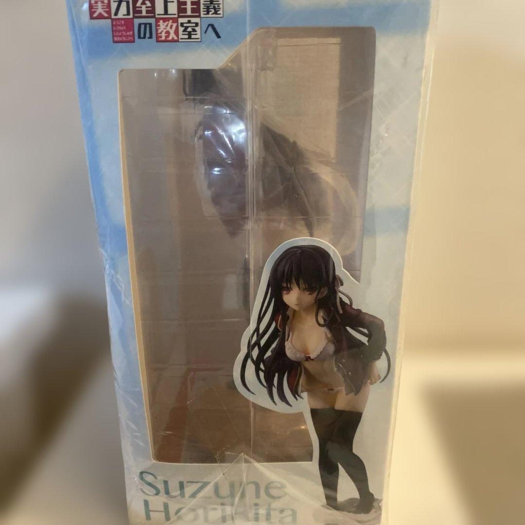 完全未開封　ようこそ実力至上主義の教室へ 堀北鈴音 お着替え中　1/7フィギュア