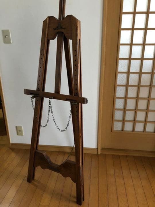 木製イーゼル　アンティーク調