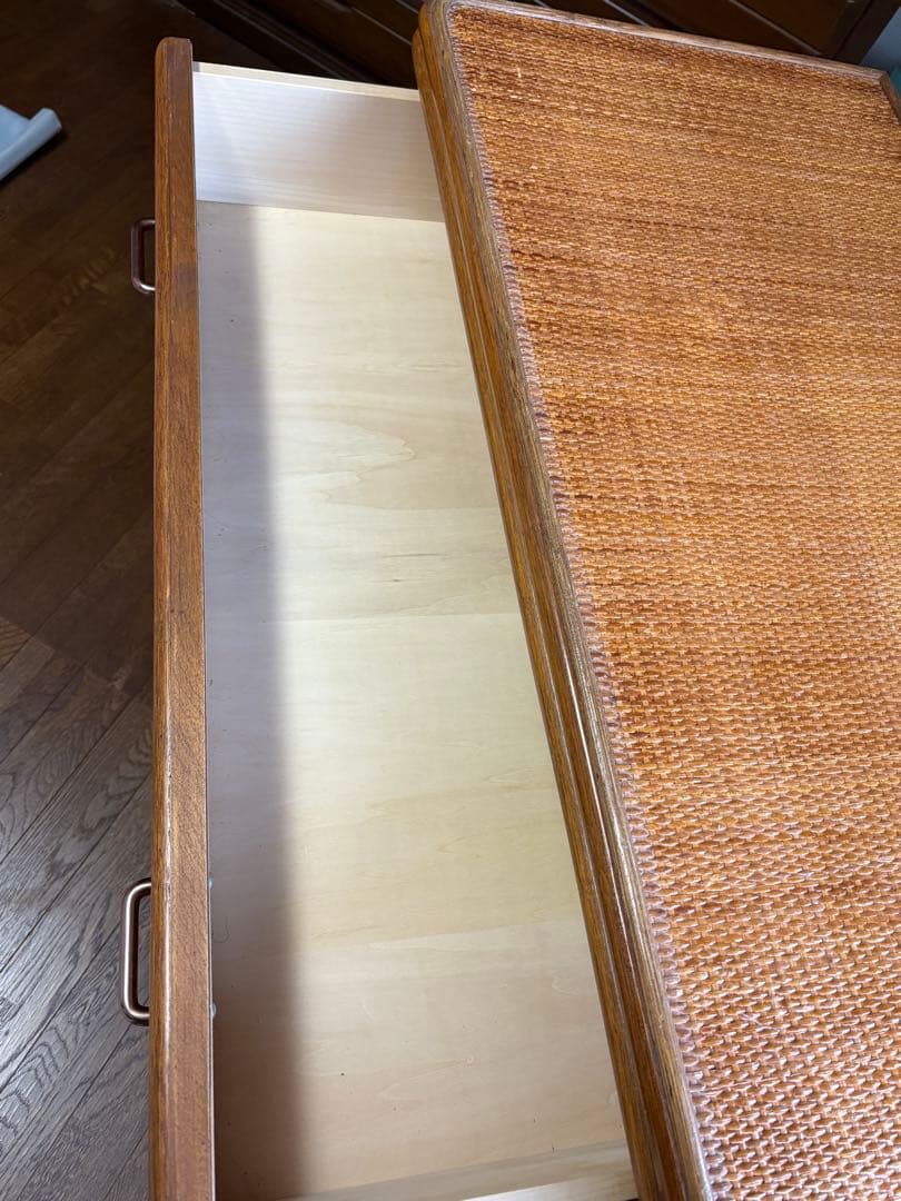 北海道千歳市引き取り限定！マダムロタン籐家具 チェスト 収納棚 衣類収納