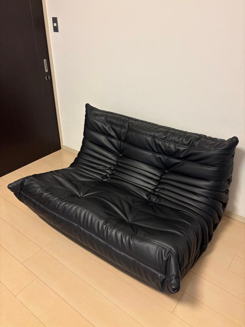 リーン・ロゼ トーゴ ソファ レザー 2P