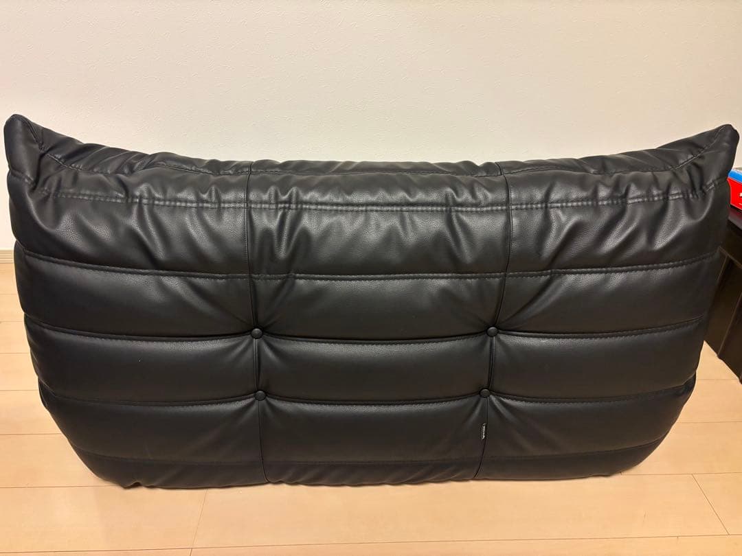 リーン・ロゼ トーゴ ソファ レザー 2P
