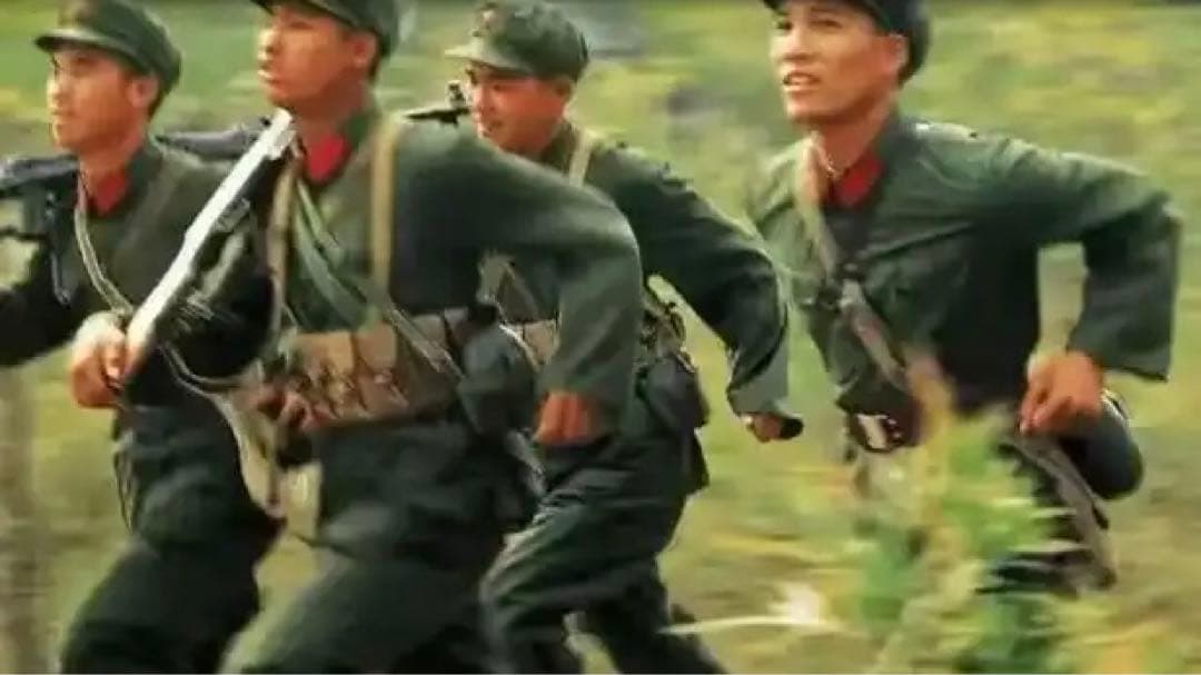官給ベトナム戦争65式中国人民解放軍戦闘服上下帽子雑嚢弾帯水筒 超