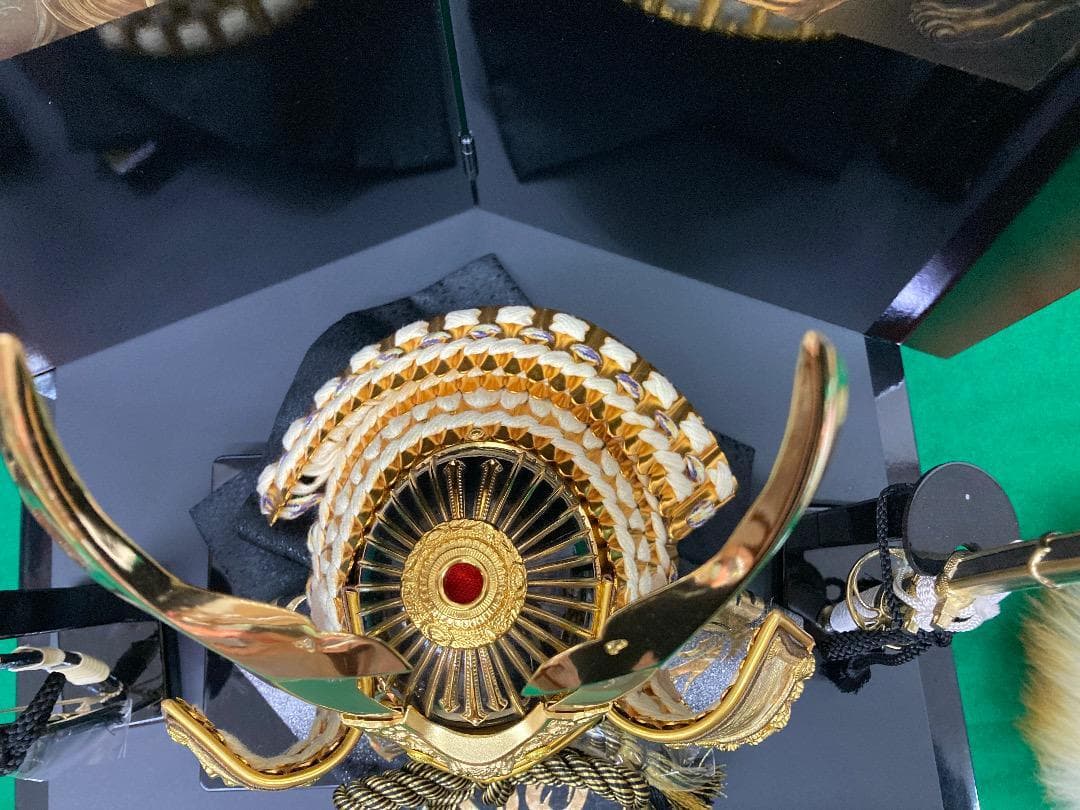 F9 訳あり特価！収納兜飾り　8号凛　　五月人形　5月兜飾り　収納兜飾り