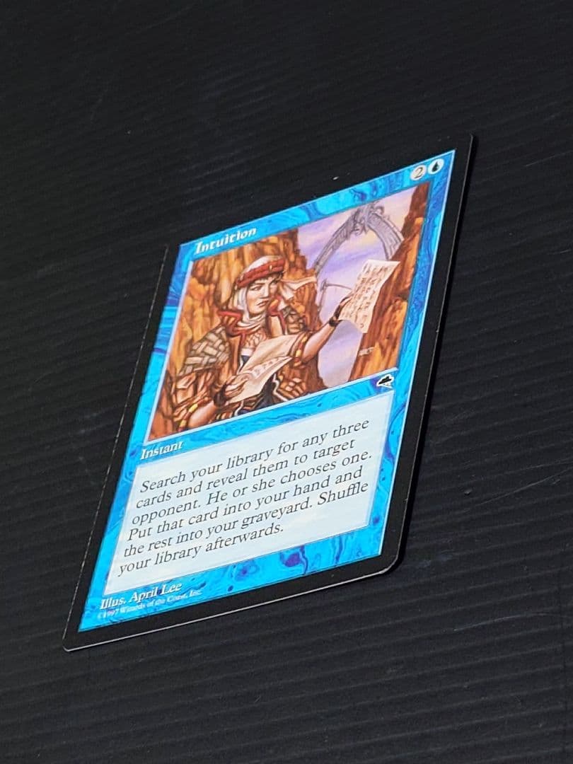 MTG マジックザギャザリング 直観 英語版1枚