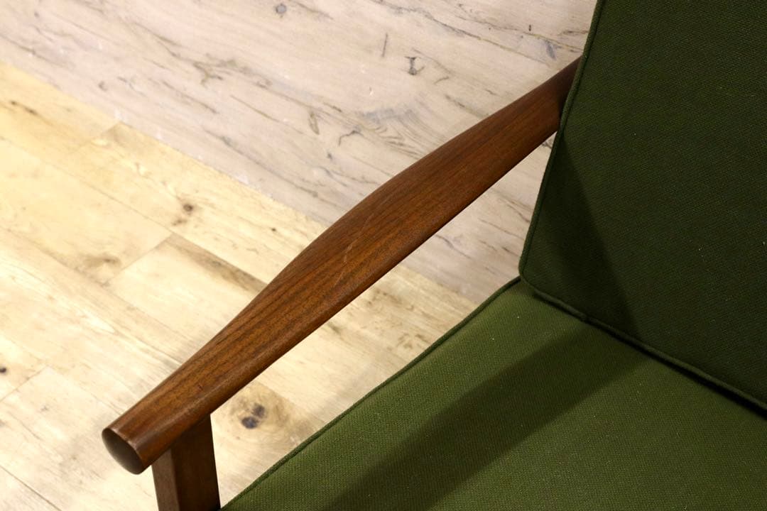 GMHS533A○オールドマルニ / maruni 孔雀 60年代 アームチェ