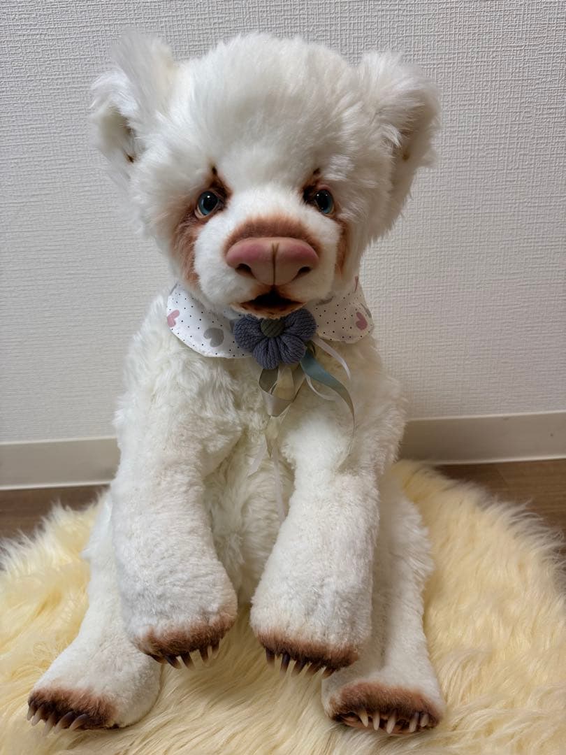 海外作家様作　テディベア　シロクマ