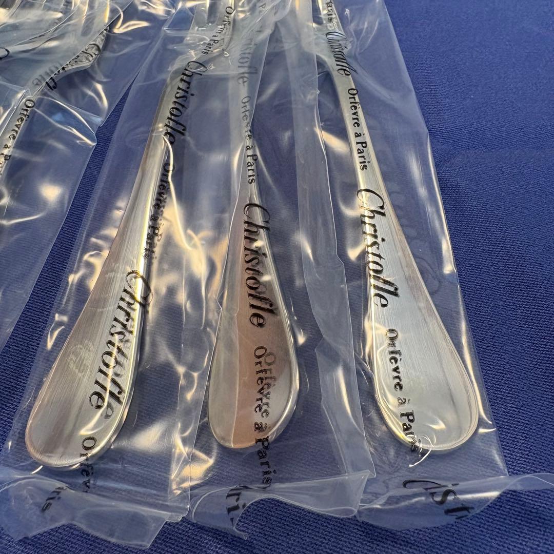 エスカルゴフォーク christofle クリストフル 1箱　6本 新品 未開封