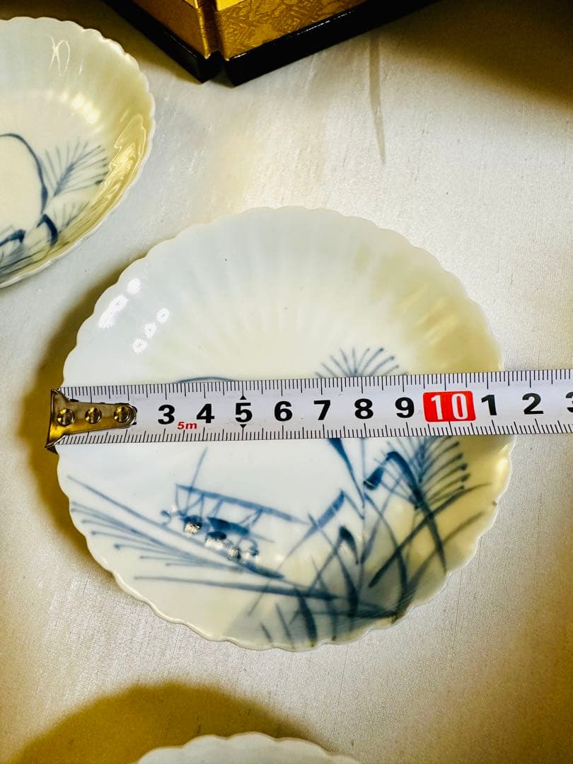 古伊万里　銘々皿　柿右衛門　様式　骨董　5枚