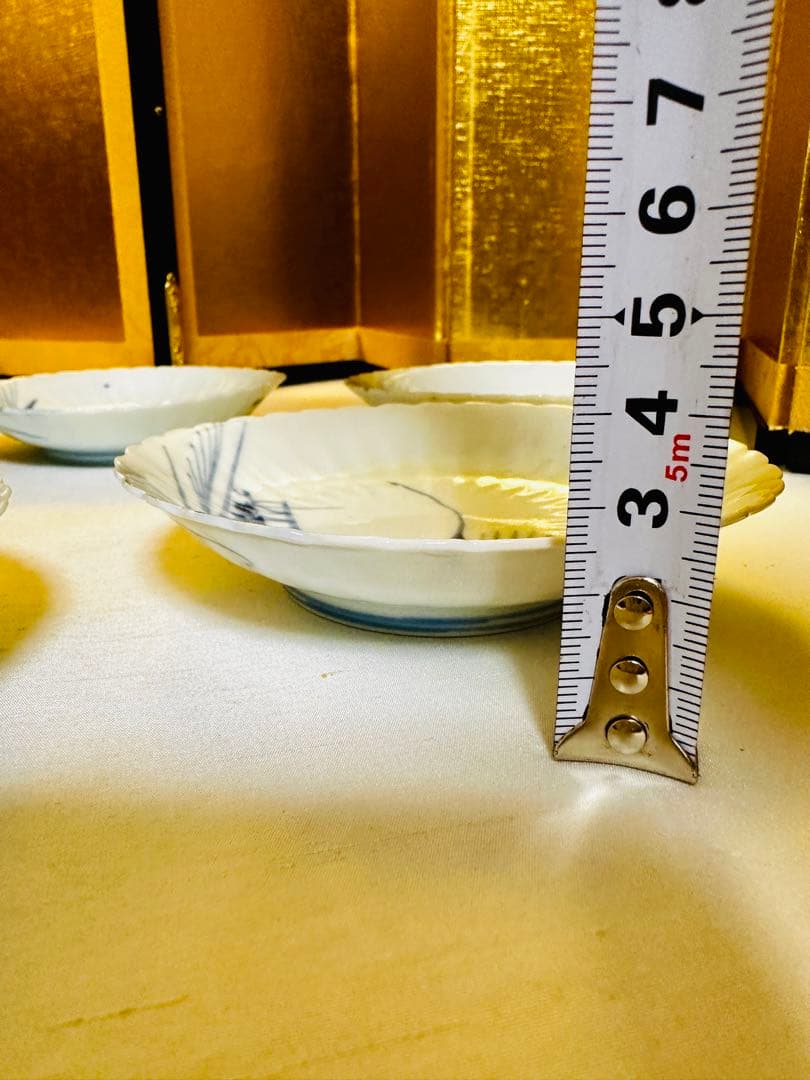 古伊万里　銘々皿　柿右衛門　様式　骨董　5枚