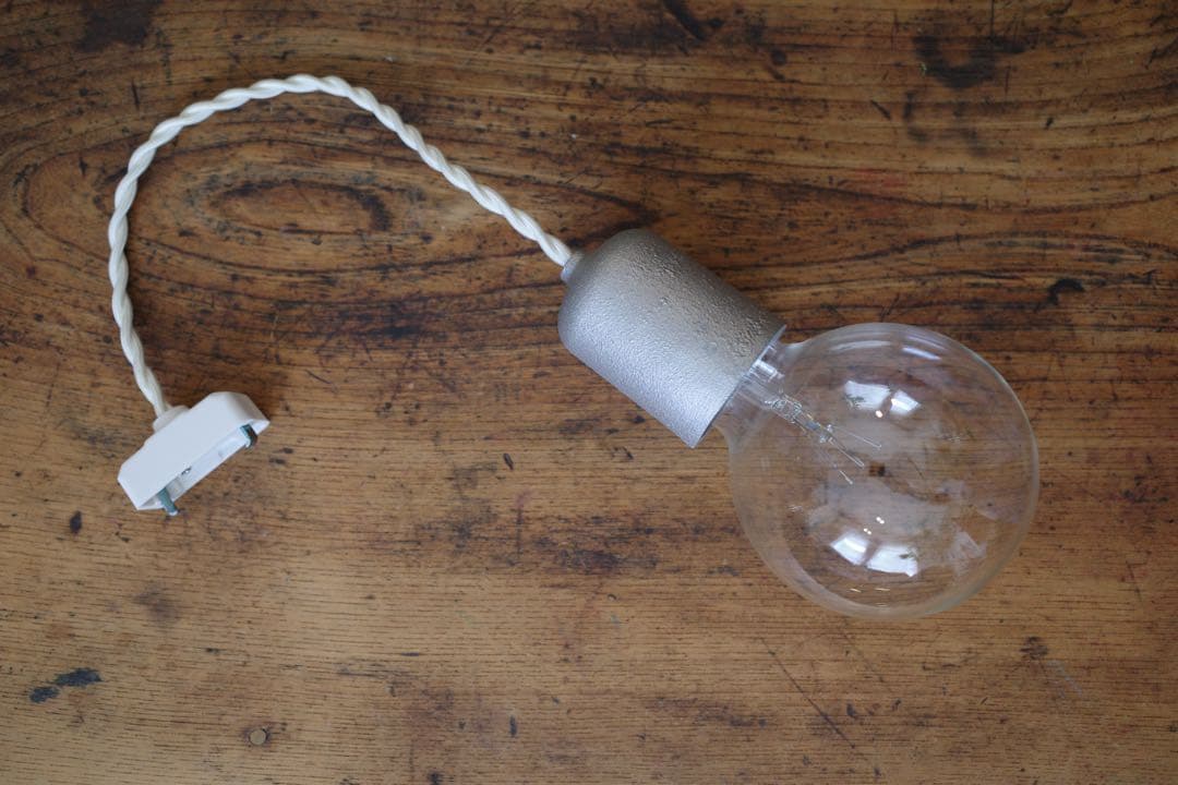 人気！ペンダントライト　ソケットランプ　toolbox 亜鉛　無骨　北欧　メタル