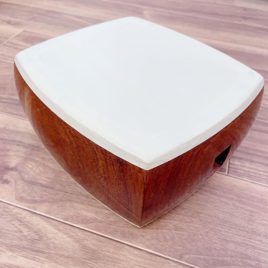 三味線 1本溝 紫檀 丸打胴 犬皮 和楽器 鳩胸　細棹