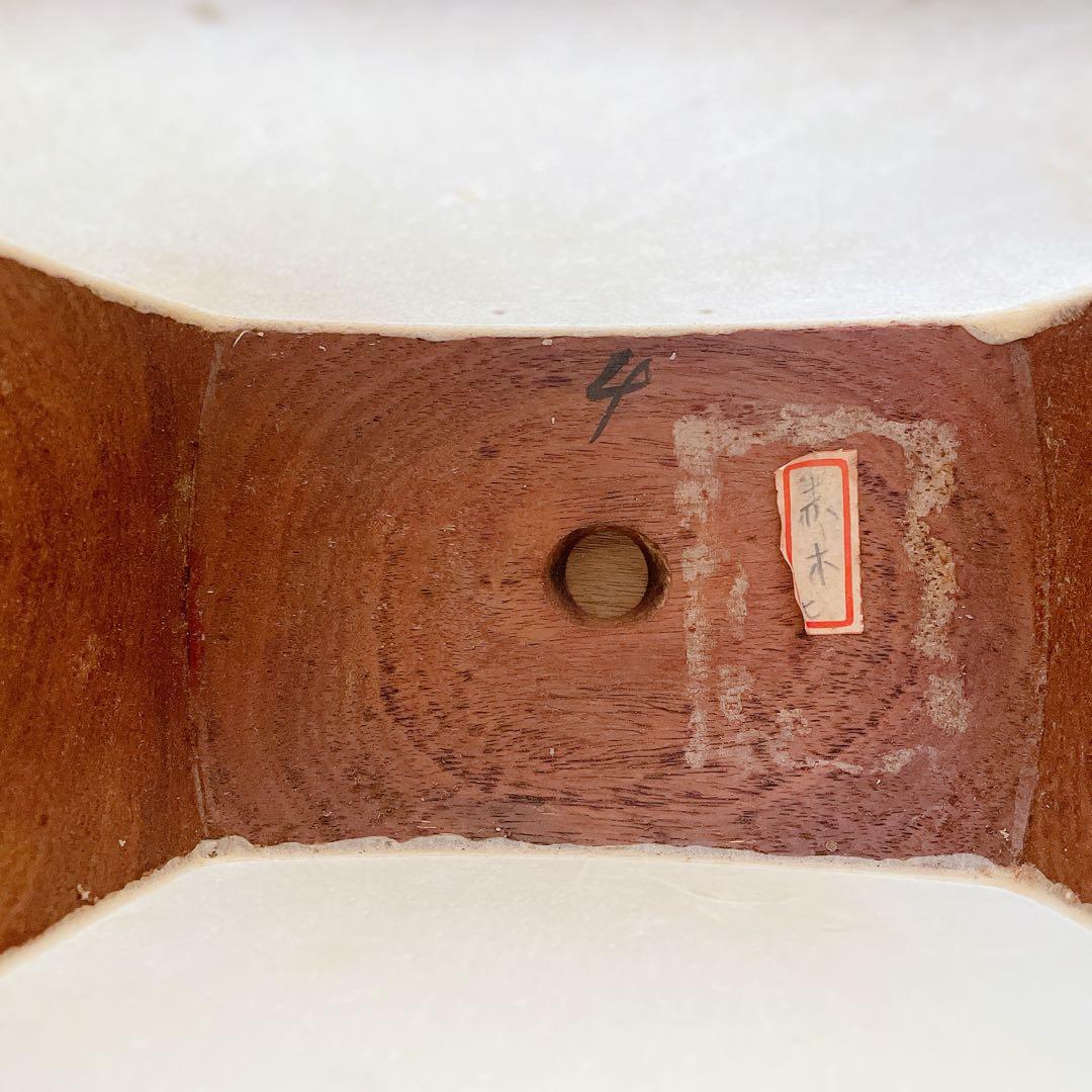 三味線 1本溝 紫檀 丸打胴 犬皮 和楽器 鳩胸　細棹