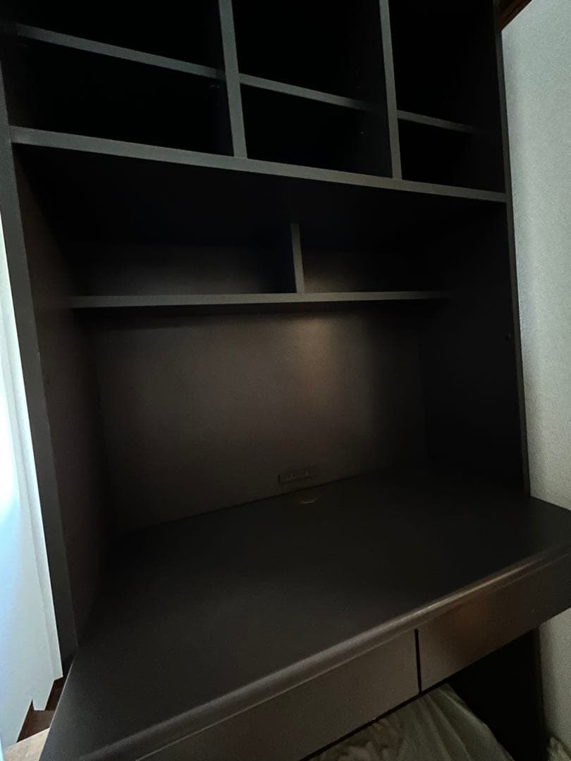 壁面オープンラックデスク　（本棚＆デスク）