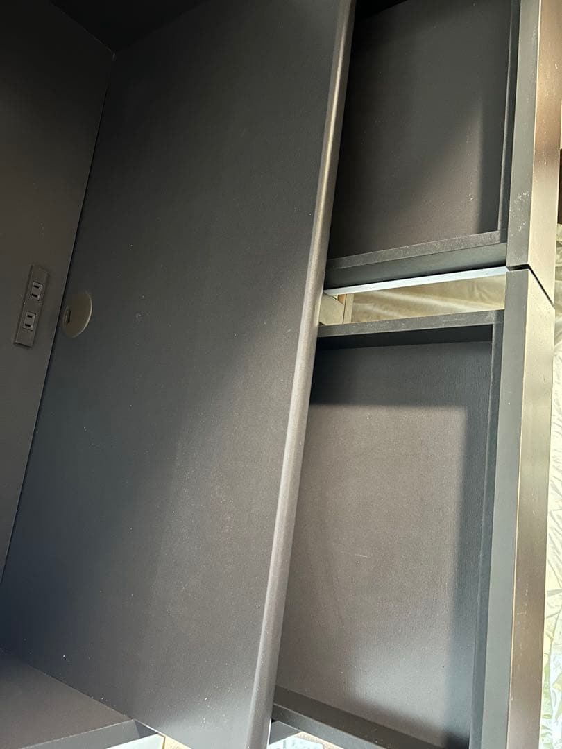 壁面オープンラックデスク　（本棚＆デスク）