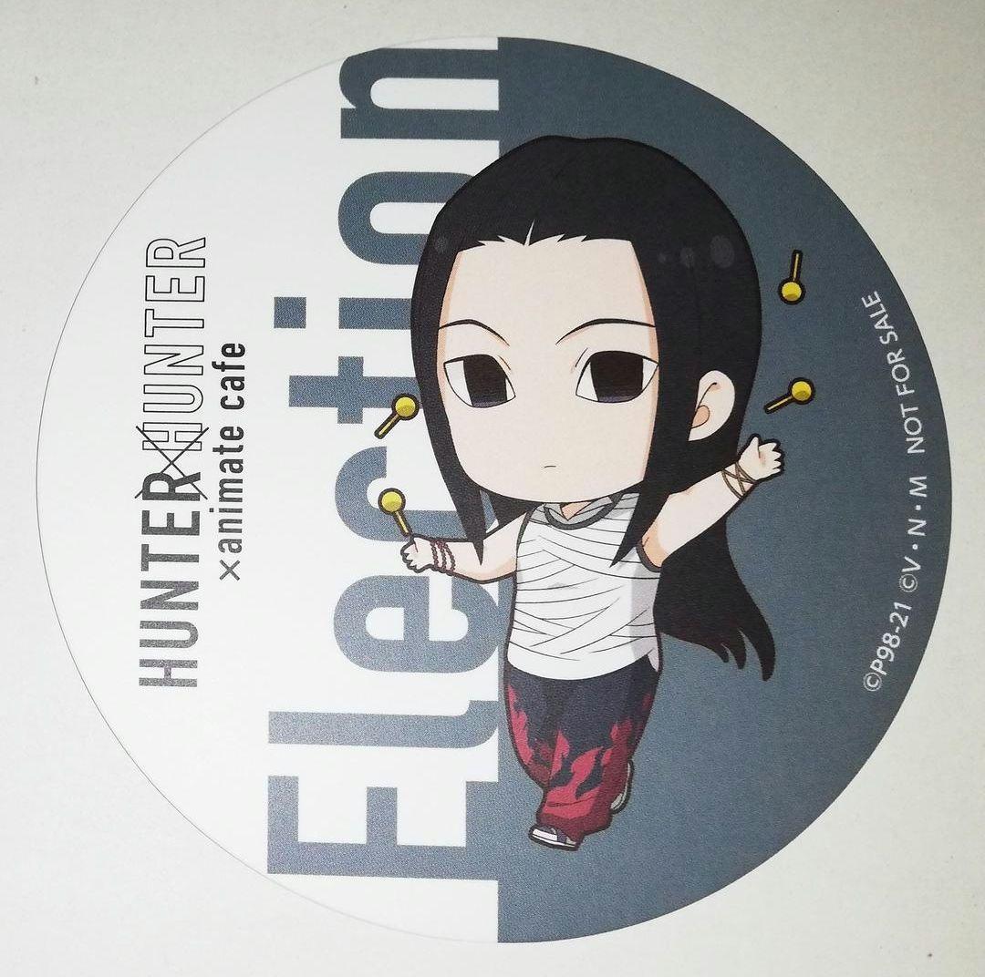 ハンターハンター イルミ コースター SD アニメイトカフェ 選挙編