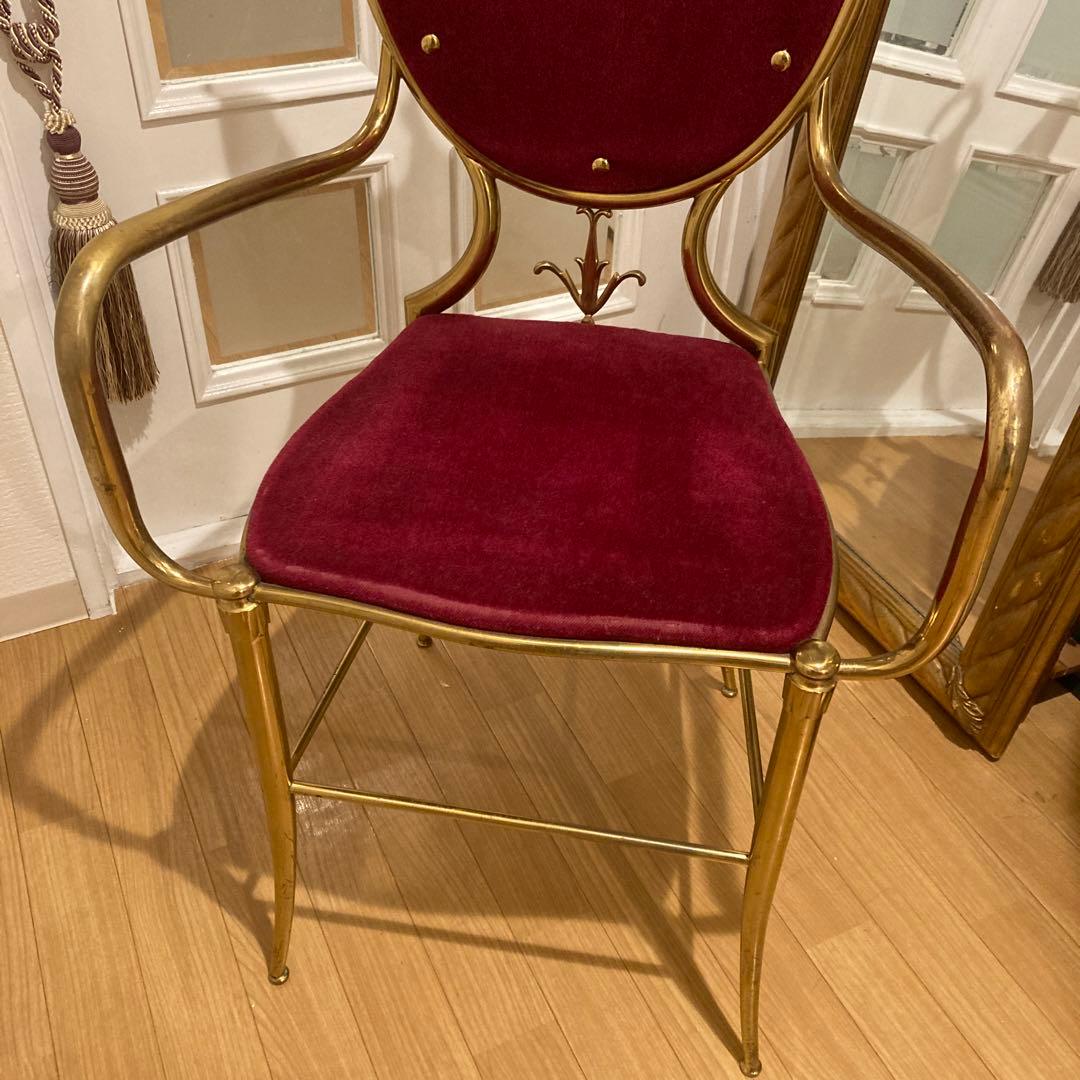 アンティーク　アイアンチェア