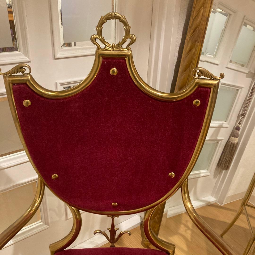 アンティーク　アイアンチェア