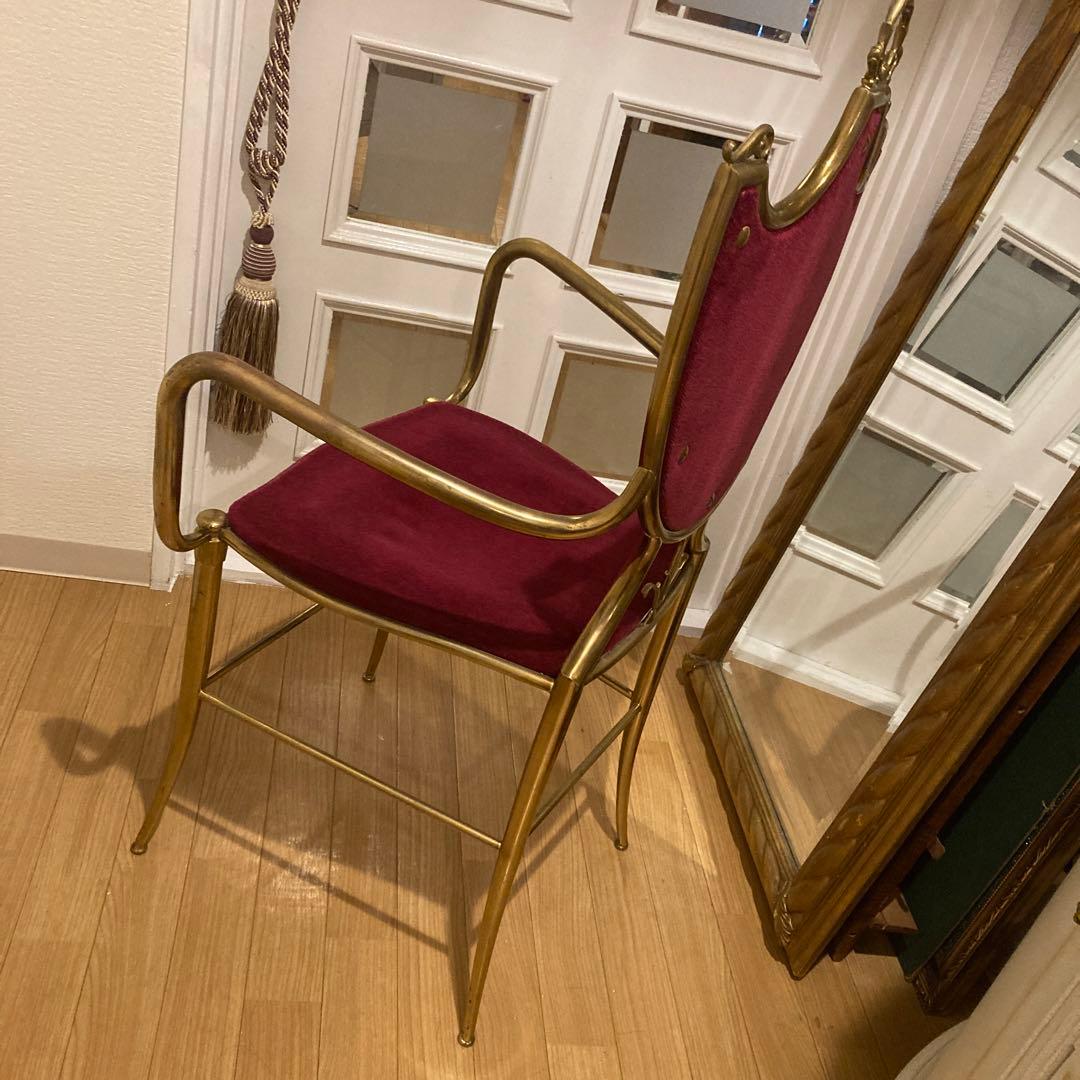 アンティーク　アイアンチェア