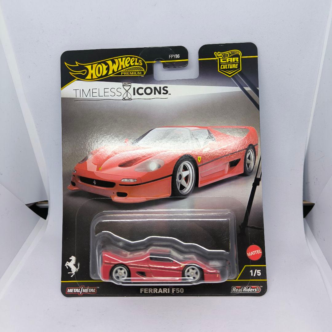 ホットウィール タイムレスアイコン フェラーリ F50 - メルカリ