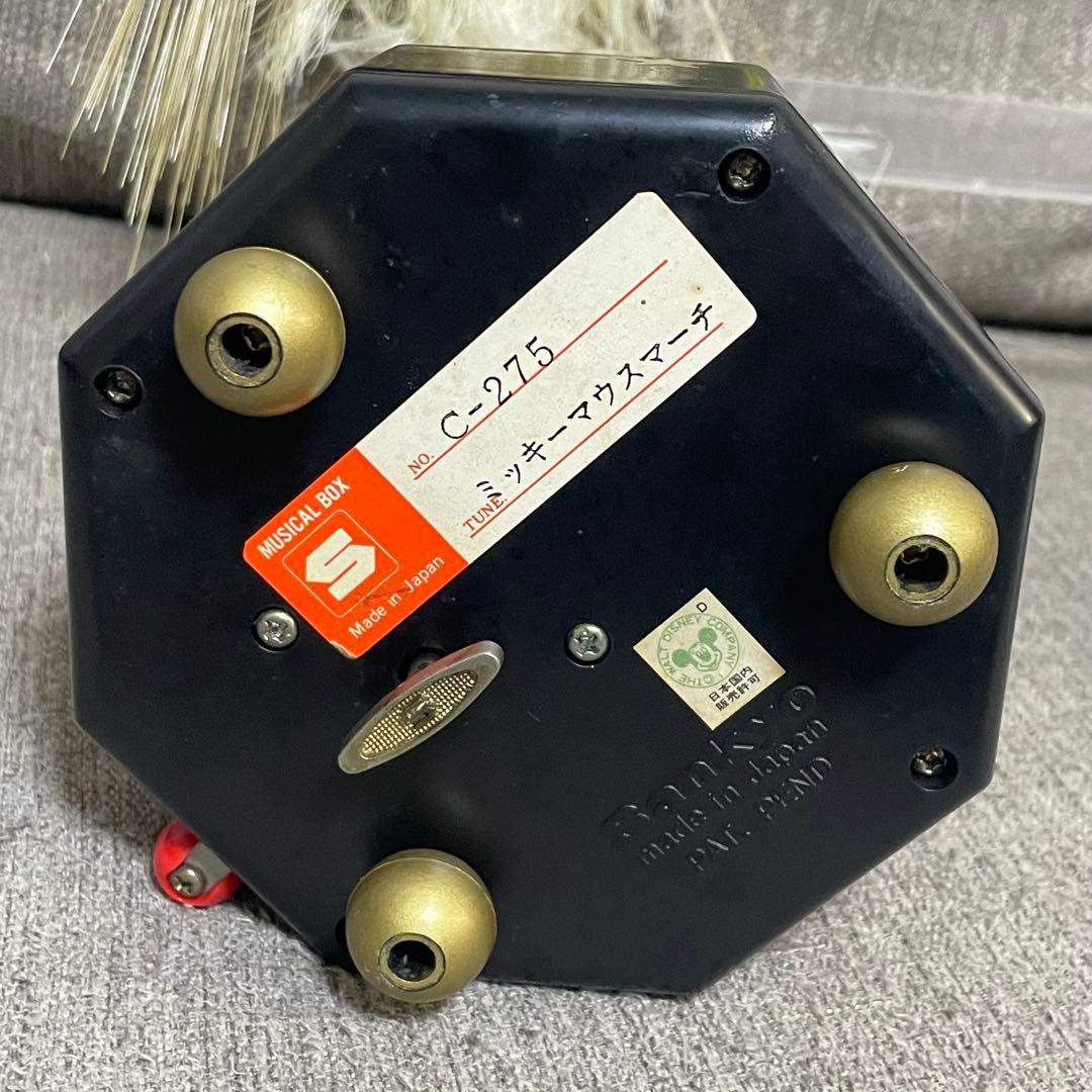 ヴィンテージ　ディズニー　オルゴール　スモールワールド　メリーゴーランド